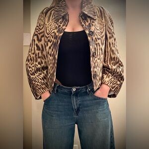 Chloe Leopard Print Jacket